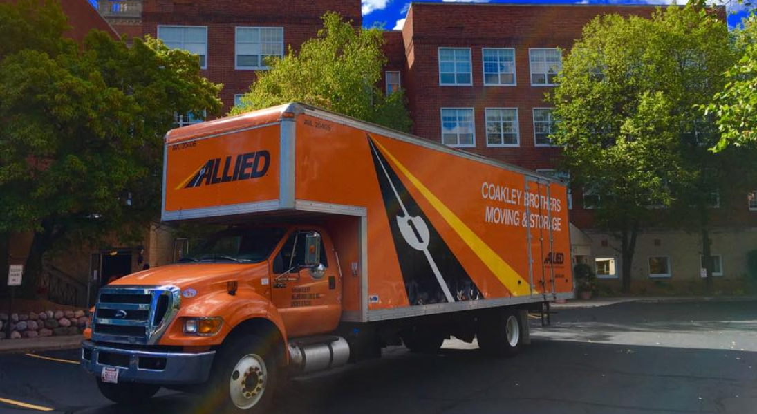 Allied moving truck